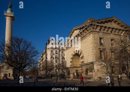 ILLUSTRATION OF THE CITY OF PARIS, ILE-DE-FRANCE, FRANCE Stock Photo