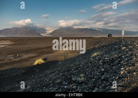 A JOURNEY IN ICELAND, EUROPE Stock Photo