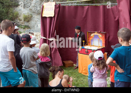 FARMERS' AND CRAFTSPEOPLE'S FESTIVAL, SAVOY (73), RHONE-ALPES, FRANCE Stock Photo