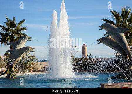 ILLUSTRATION VILLE DE MENTON, (06) ALPES-MARITIMES, FRANCE Stock Photo