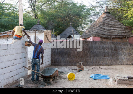 ILLUSTRATION OF SENEGAL, WEST AFRICA Stock Photo