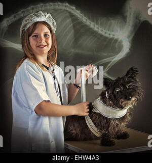 CHILDHOOD DREAM, WHEN I GROW UP Stock Photo