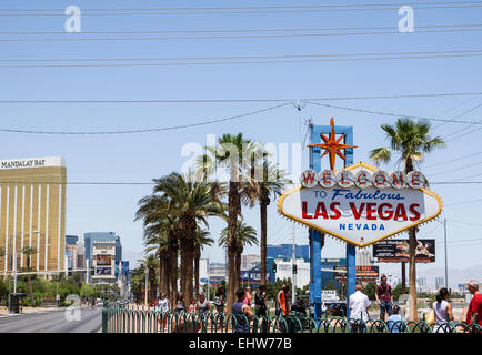 Las Vegas - Welcome Stock Photo