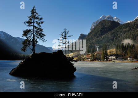 Hintersee near Ramsau Stock Photo