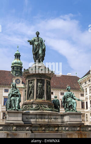 Emperor Franz II, Francis II statue. Stock Photo