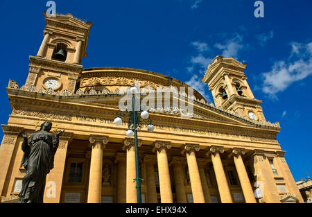 Church of the Assumption of Our Lady, Rotunda of Mosta, Mosta, Malta Stock Photo