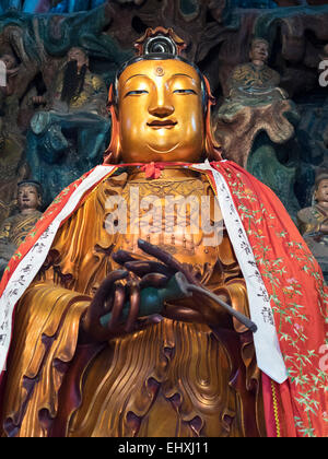 Jade Buddha temple in Shanghai, China Stock Photo