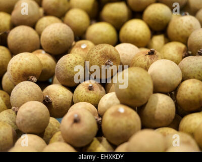 Longan fruits Stock Photo