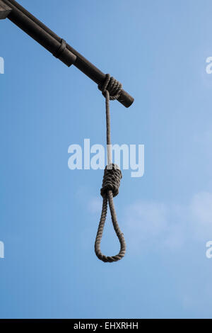 Hangman's noose outside The Prospect of Whitby Pub in London