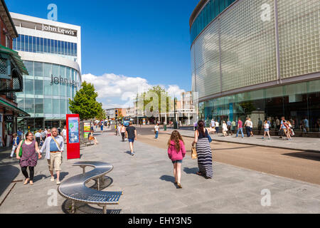 High Street, Exeter, Devon, England, United Kingdom, Europe. Stock Photo