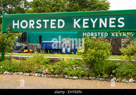 Horsted Keynes station Bluebell Railway, Horsted Keynes West Sussex Stock Photo