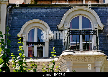 Typical Parisian attic windows and rooftops Stock Photo - Alamy