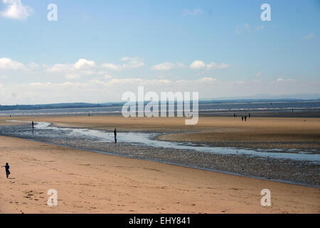 Anthony Gormely Another Place Stock Photo