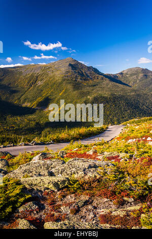 The Mount Washington Auto Road, near Gorham, New Hampshire. Stock Photo