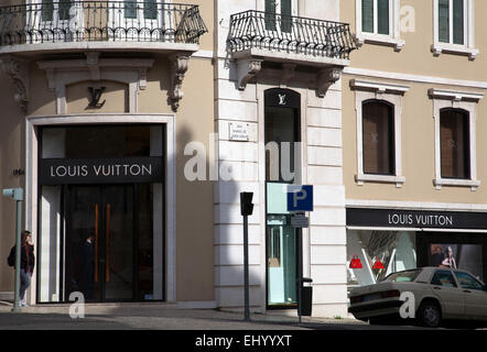 Louis Vuitton boutique Lisbon Portugal Stock Photo: 57870862 - Alamy