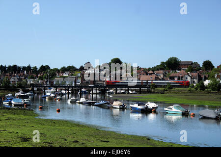 Lymington River, Hampshire, UK Stock Photo