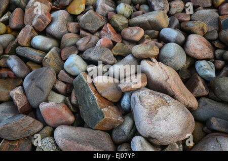 Switzerland, Europe, brook bed, stones, river stones, stones Stock Photo