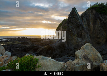 Australia rock in Narooma, NSW, Australia Stock Photo