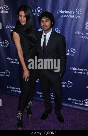 Beverly Hills, CA. 18th Mar, 2015. Kunal Nayyar at arrivals for The 23rd Annual 'A Night At Sardi's' To Benefit The Alzheimer's Association, The Beverly Hilton Hotel, Beverly Hills, CA March 18, 2015. Credit:  Dee Cercone/Everett Collection/Alamy Live News Stock Photo