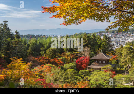 world heritage, Ginkaku-ji, Japan, Asia, Kansai, Kyoto, Japanese, Landscape, architecture, autumn, colourful, fall, garden, house
