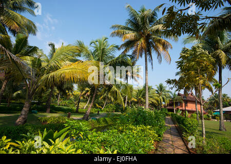 The Eastend Lakesong Resort in Kumarakom, Kerala India Stock Photo