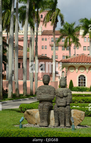 USA, Florida, Palm Beach County, Boca Raton, Resort and Club, Stock Photo
