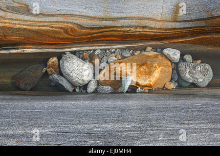 detail, Cliff, rock, cliff wall, river, flow, riverbed, background, mixed forest, pattern, concepts, Switzerland, Europe, stone, Stock Photo