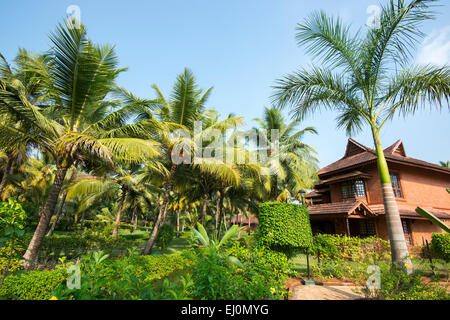 The Eastend Lakesong Resort in Kumarakom, Kerala India Stock Photo