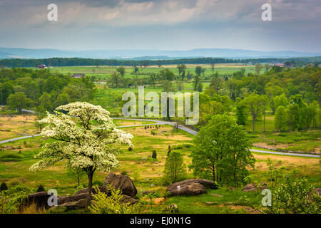 Gettysburg, PA : view from the historic little round top 