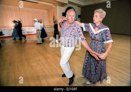 SUN CITY, AZ - JULY 1: Residents of Sun City retirement community participate in activities in Sun City, Arizona in July, 1997. Stock Photo