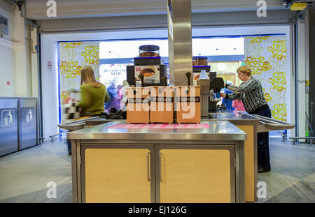 Bistro cafe in IKEA Samara store. Stock Photo