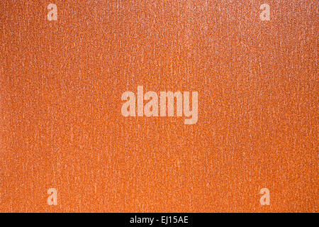 A background from a rusty iron metal plate Stock Photo