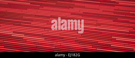 Architecture Background Pattern Of Multi-Colored Red Tiles Stock Photo