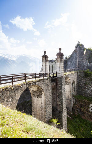 Italy Rural Fort Fenestrelle Fort - North Italy. The 300 years old abandoned fortress ...