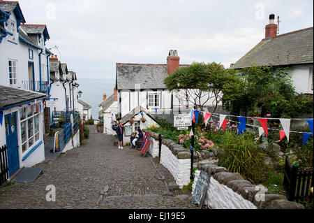 Clovelly Village North Devon England UK Europe Stock Photo