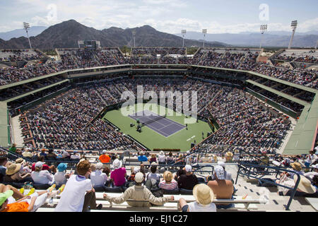 Los Angeles, California, USA. 19th Mar, 2015. A general view of the BNP Paribas Open Tennis Tournament on March 19, 2015 in Indian Wells, California. Credit:  Ringo Chiu/ZUMA Wire/Alamy Live News Stock Photo