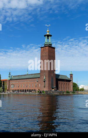 Town Hall, Stadshus, Stadshuset, Kungsholmen, Stockholm, Sweden Stock Photo