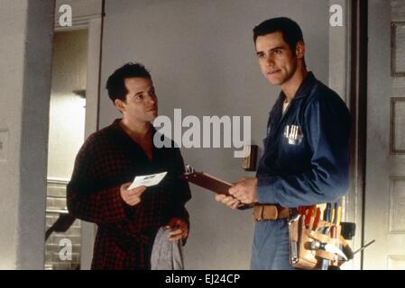 The Cable Guy Year : 1996 USA Director : Ben Stiller Jim Carrey, Matthew Broderick Stock Photo