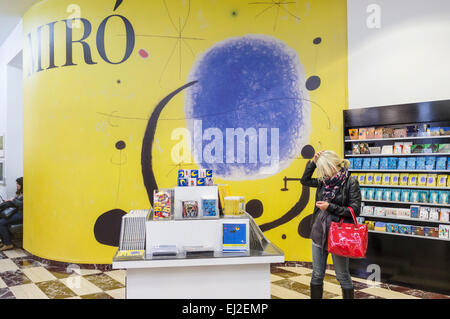 Bookstore at the Albertina museum, Vienna, Austria Stock Photo