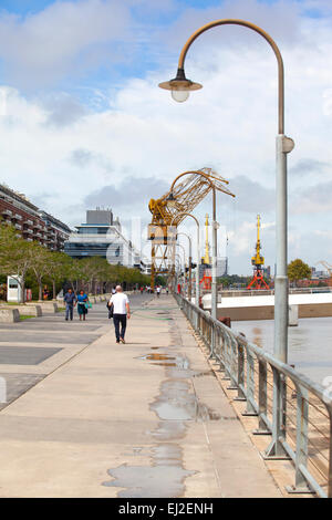 Puerto Madero. Buenos Aires, Argentina. Stock Photo