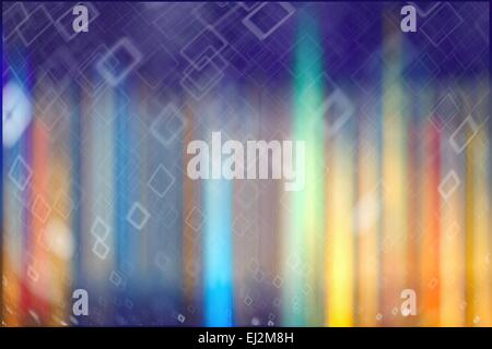 blurred multicolored bokeh background gradient Stock Photo