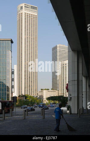 Swissôtel The Stamford hotel in Singapore Stock Photo