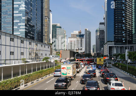 Singapore skyline Stock Photo