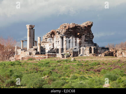 The church of Mary (Council church) in Ephesos, Turkey Stock Photo