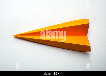 orange origami Stock Photo