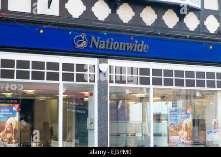 nationwide building society in matlock,derbyshire,england Stock Photo