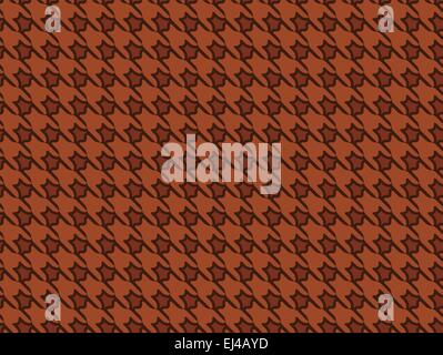 Modern Pied de Poule or houndstooth seamless pattern Stock Vector