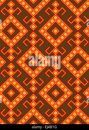 Simple seamless traditional slavic pattern Stock Vector