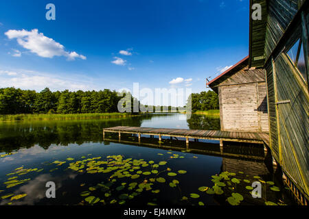 Lake Wigry National Park. Poland Stock Photo