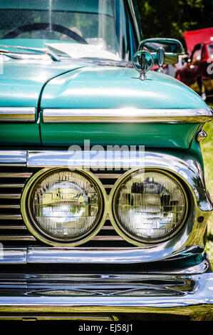 1959 Edsel, Antique Car Show, Sully Historic Site, Chantilly, Virginia Stock Photo